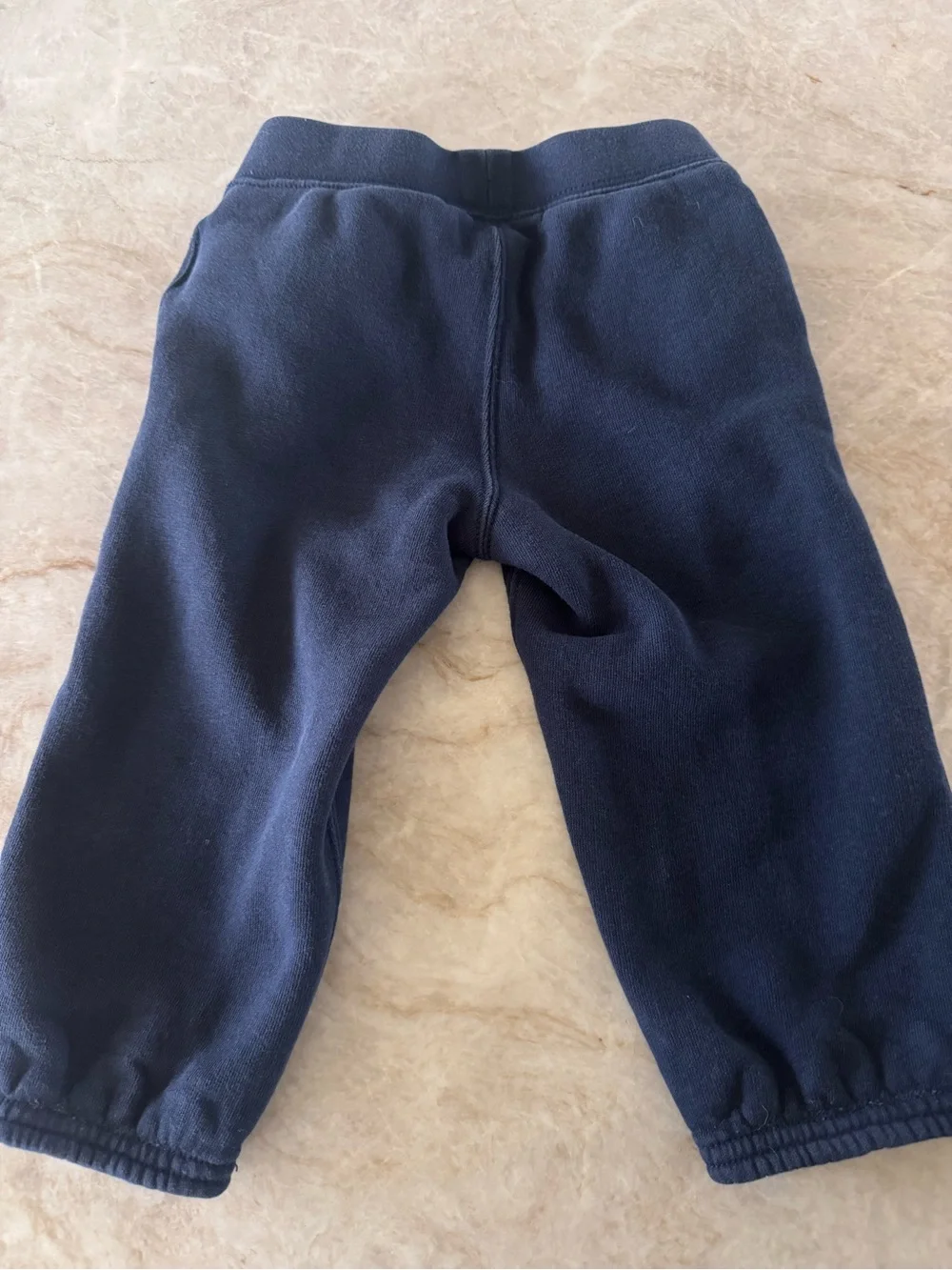 Ralph Lauren Baby Boys Navy Sweatpants Red Pony 24M